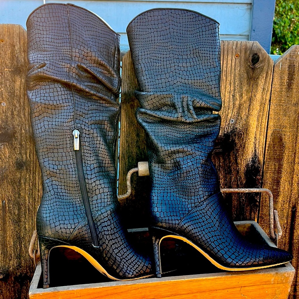 Vince Camuto Slouchy Leather Boots